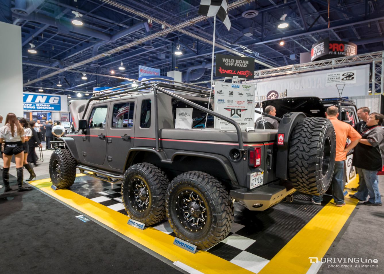 sema show 2015 odd vehicles mad max jeep kia ford 5
