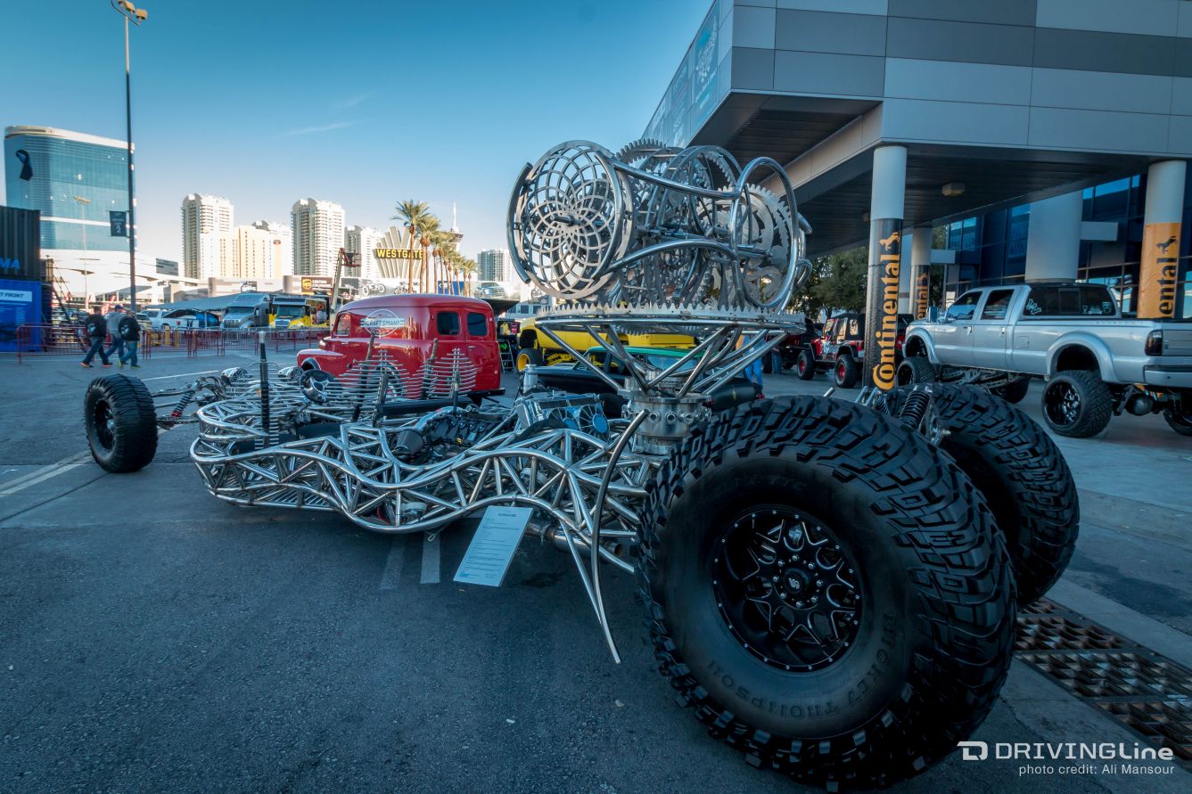 sema show 2015 odd vehicles mad max jeep kia ford 10