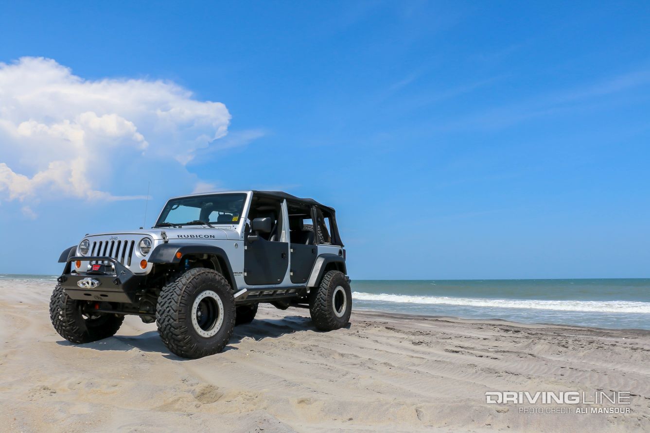 Rubicon on the beach