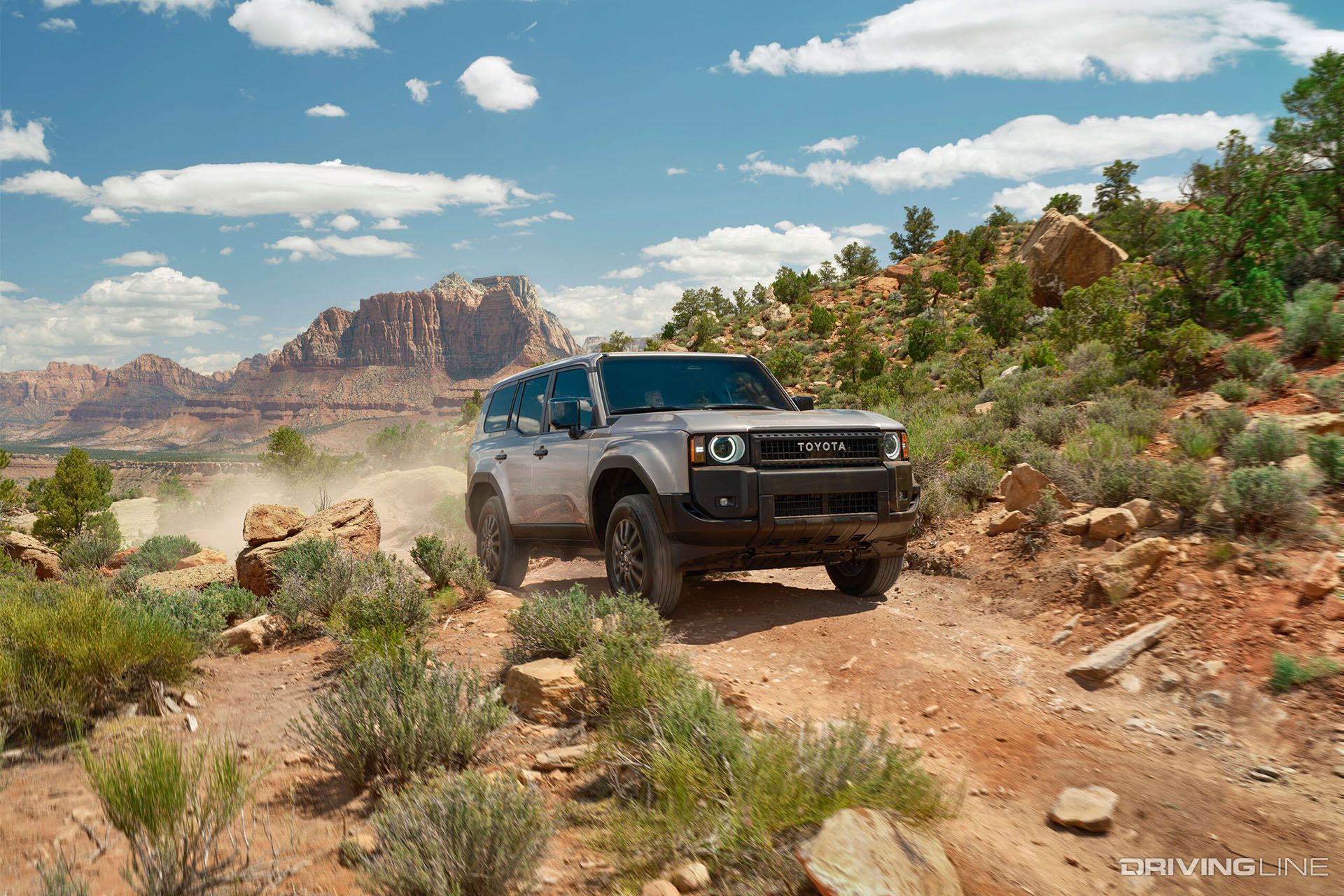 2024 Land Cruiser off-roading