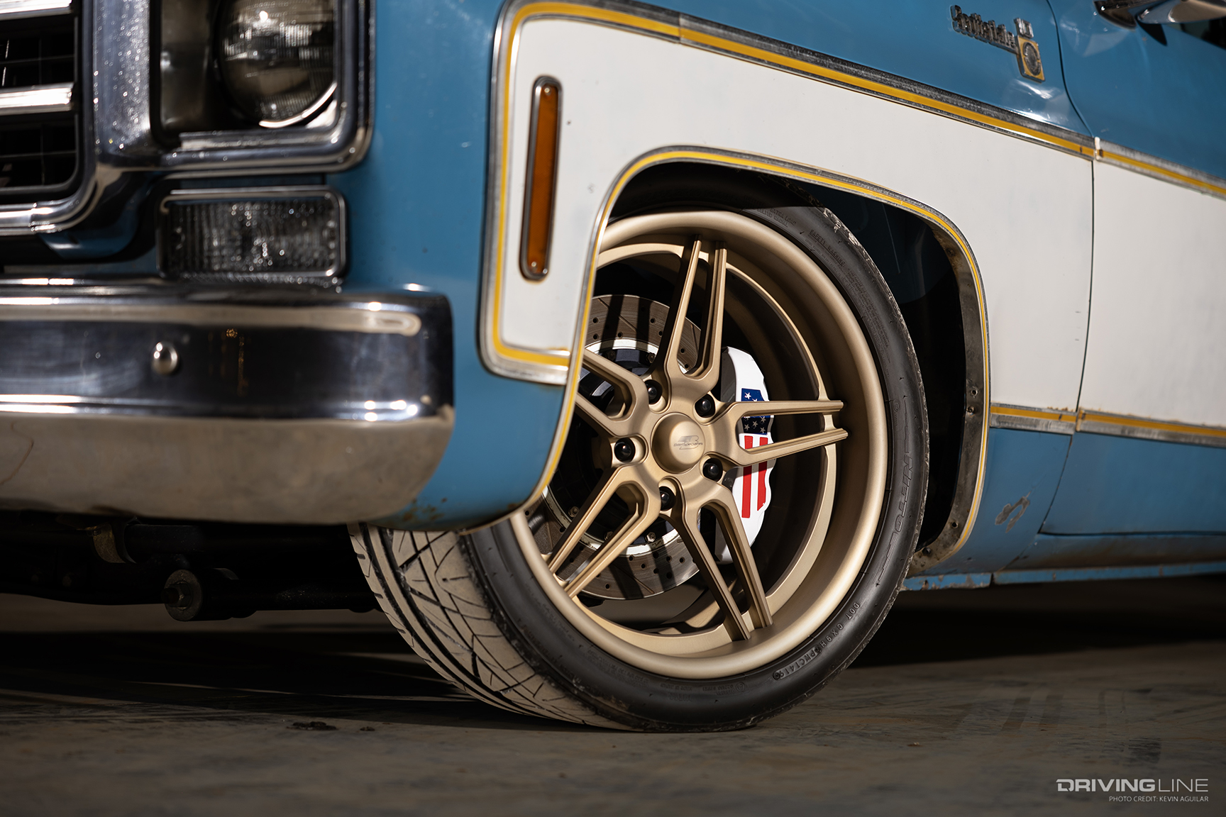 Nitto INVO Tires of Eric Pierce's ’77 Chevy C10 Scottsdale Squarebody Truck