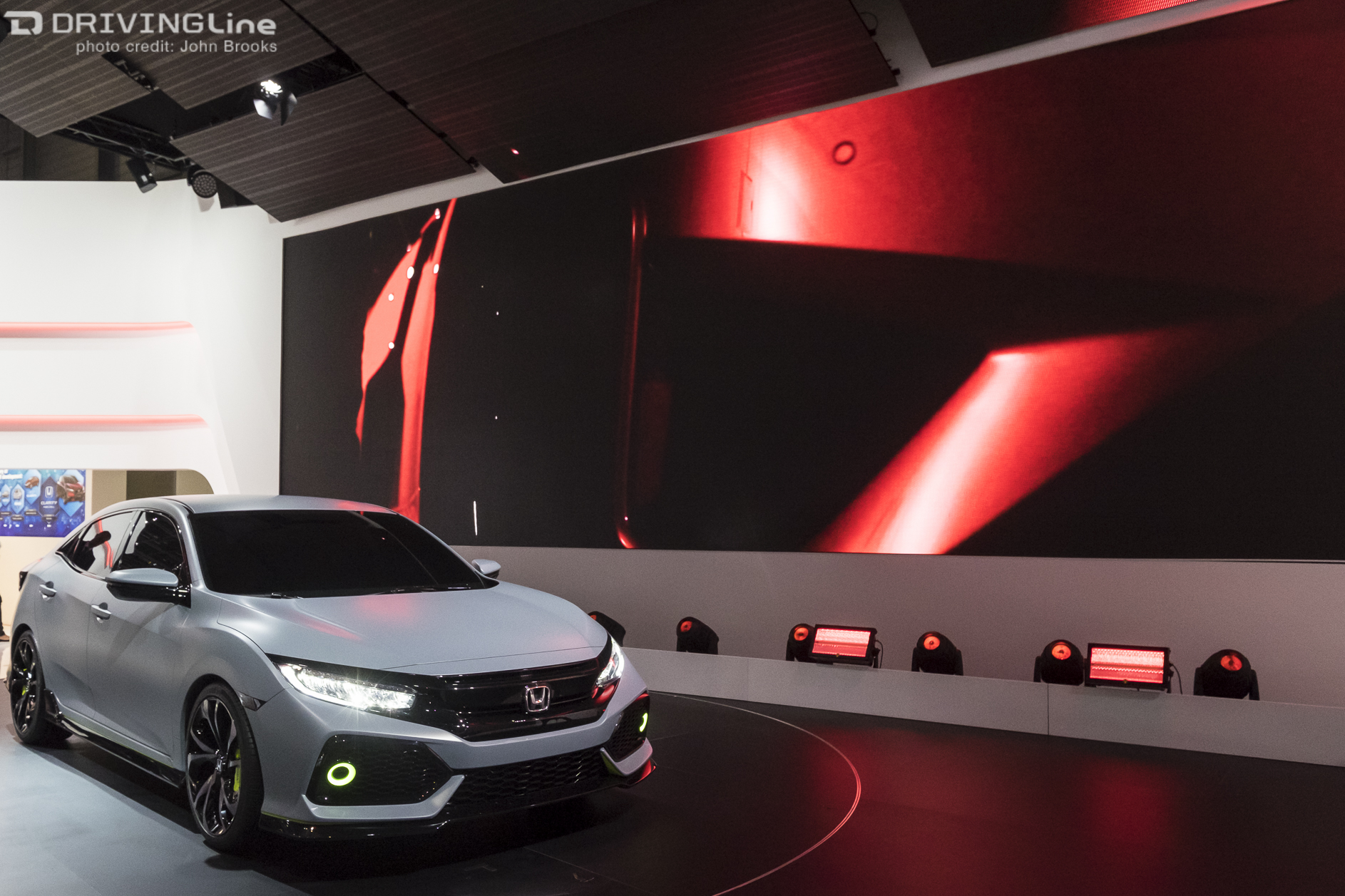Honda Civic prototype at 2016 Geneva International Motor Show