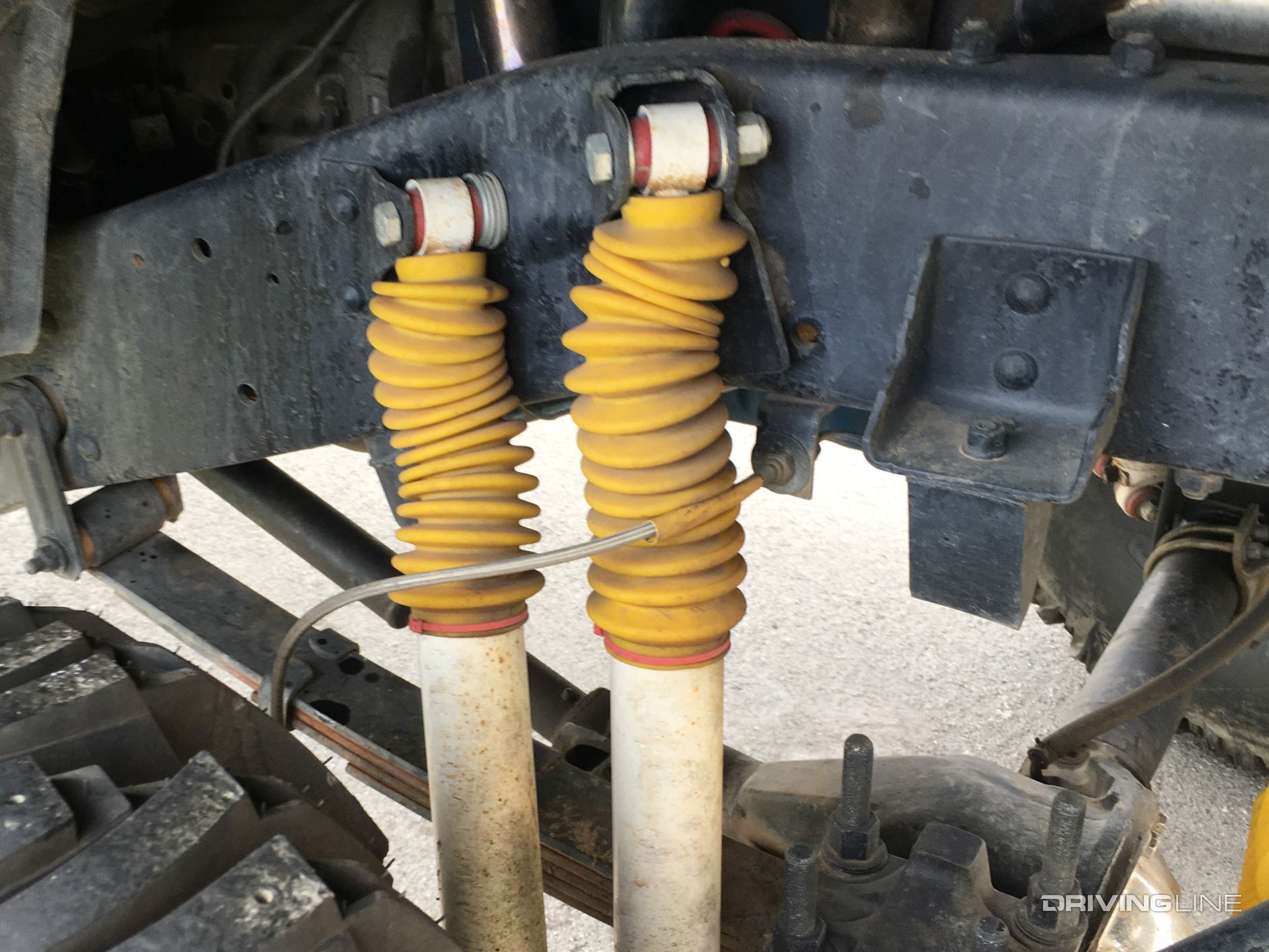 005 dual shocks yellow boots