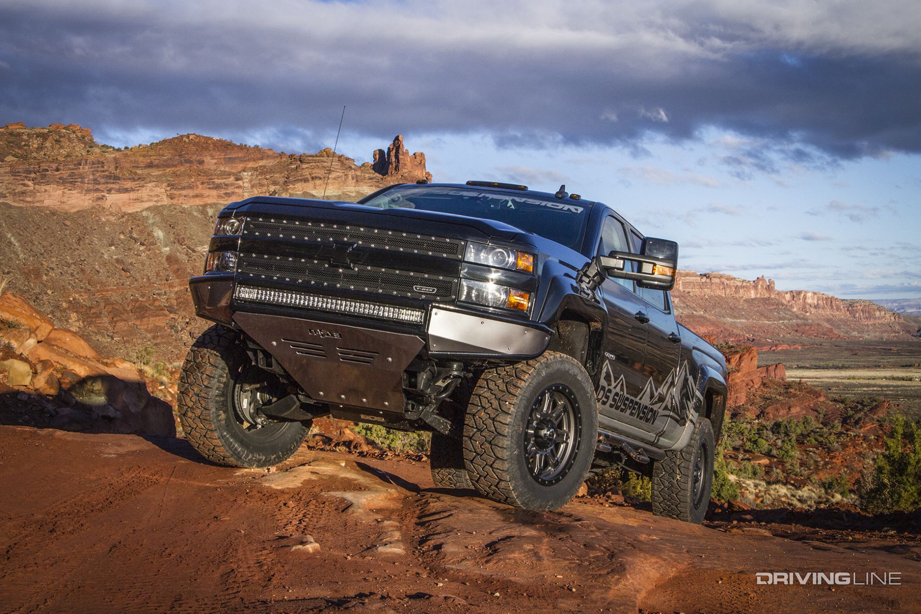 2015 chevy 2500 bds coilover lif nitto 8