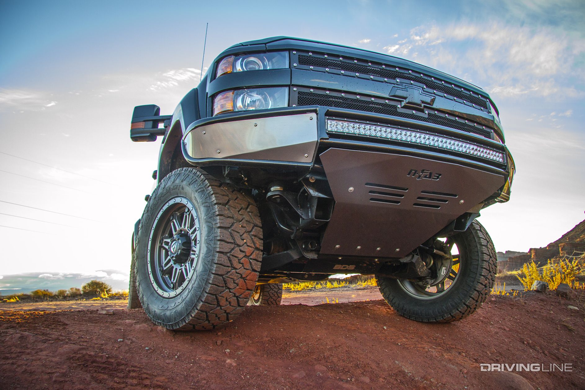2015 chevy 2500 bds coilover lif nitto 9