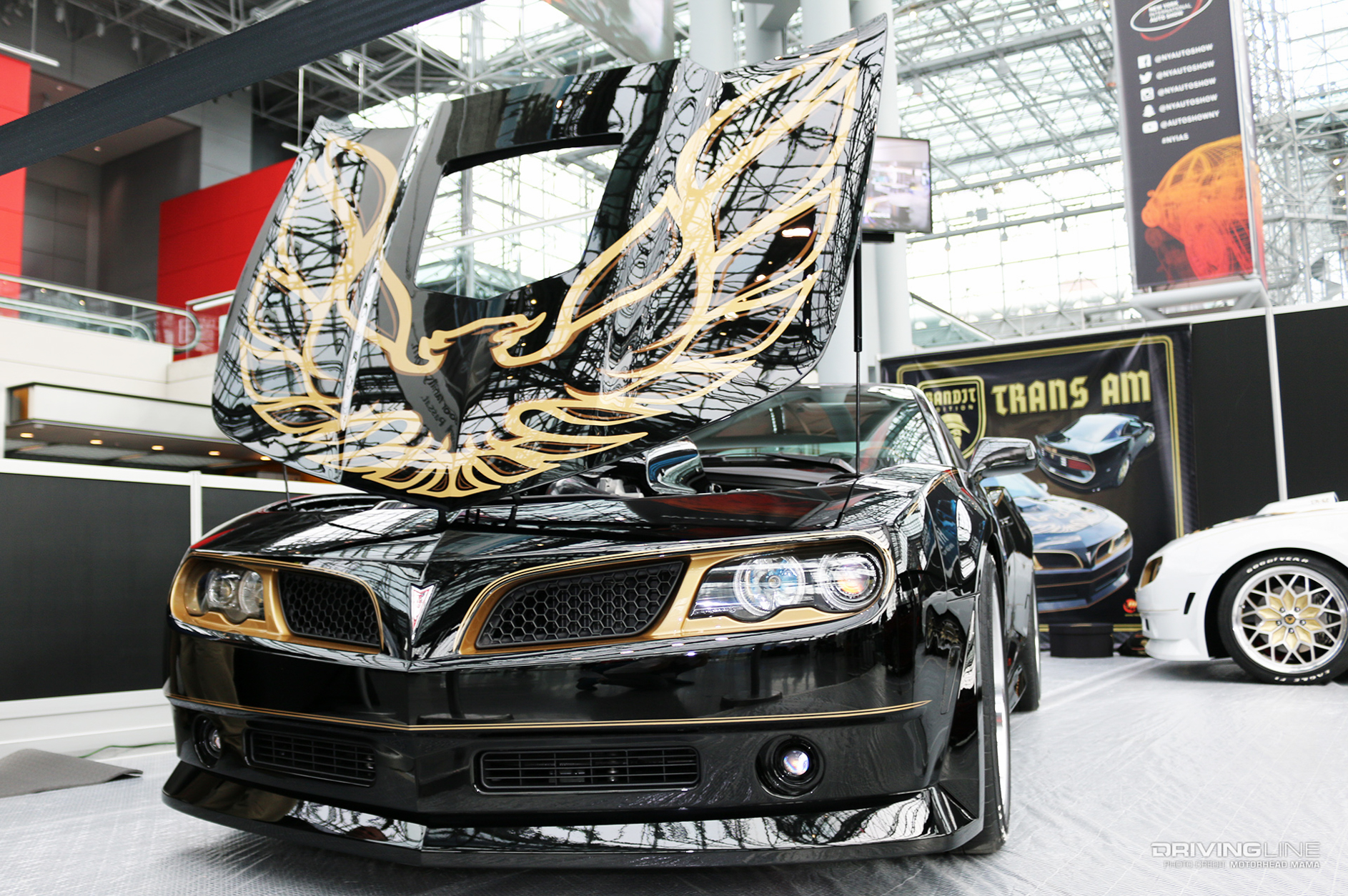 Trans Am Worldwide at NYIAS, presenting black Bandit Edition