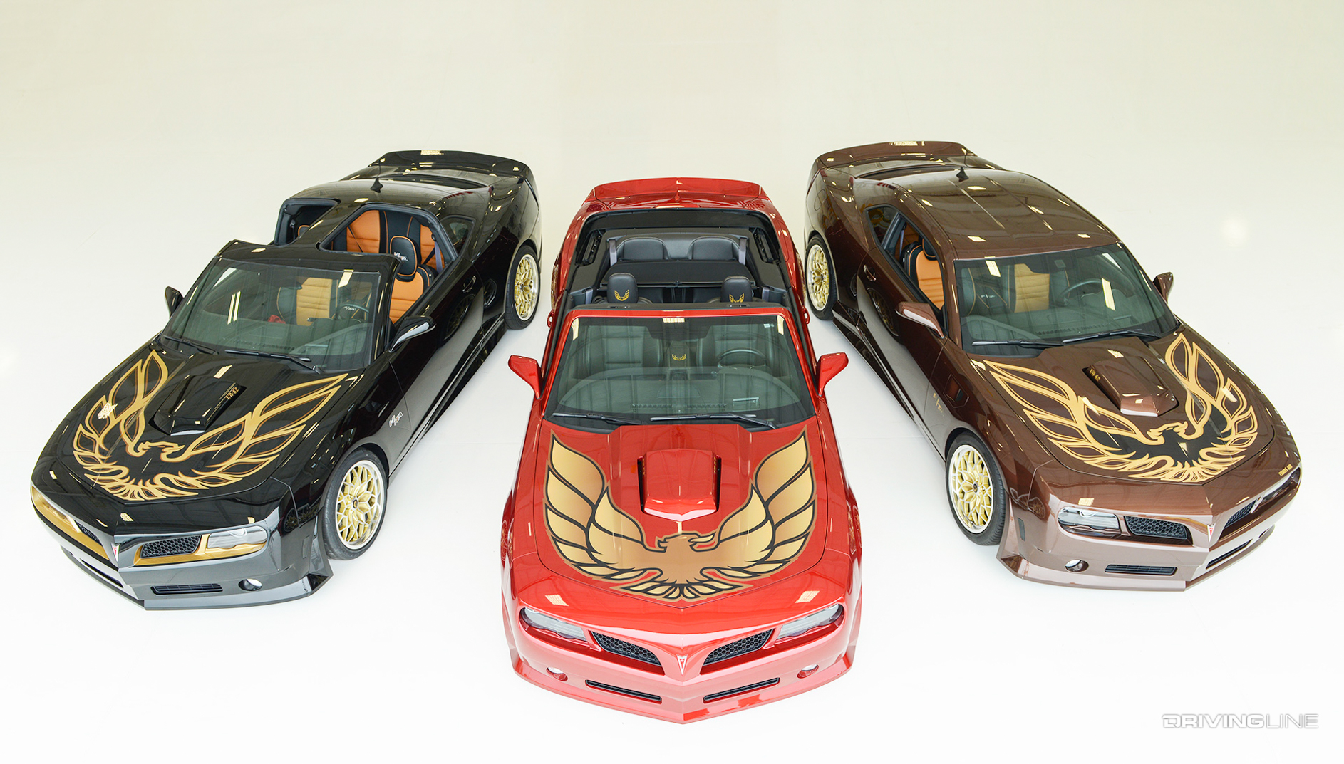 new Trans Am Bandit Edition – black, red and brown trio