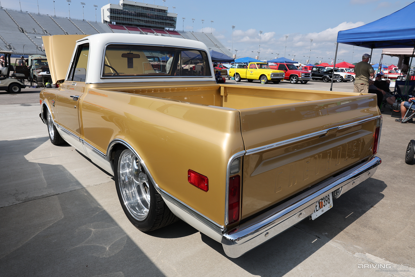 Randy Bynum ’68 Chevy CST 10 at ’23 C10 Nationals in Nashville, TN