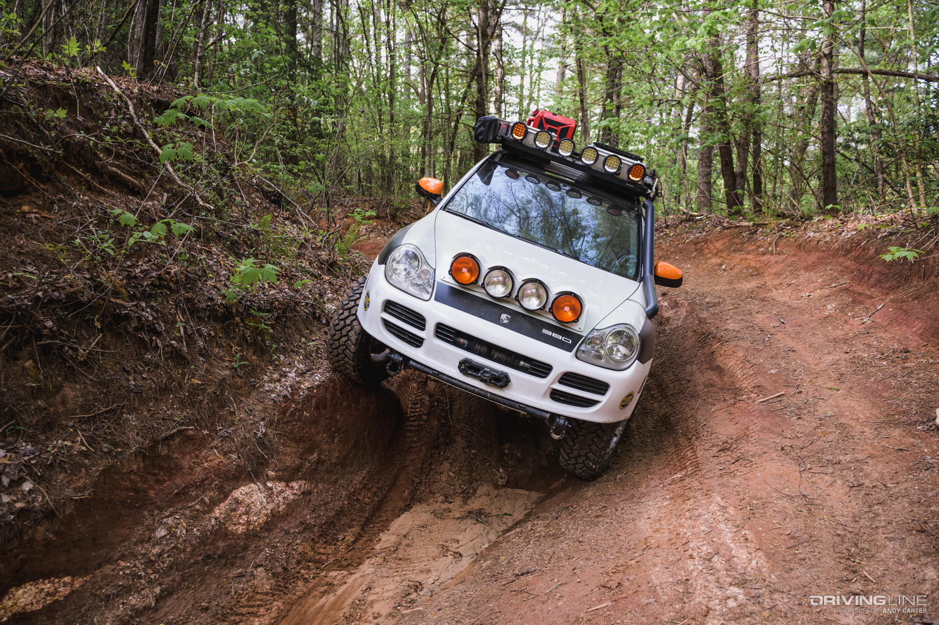 Porsche Cayenne on Nitto Trail Grappler tires