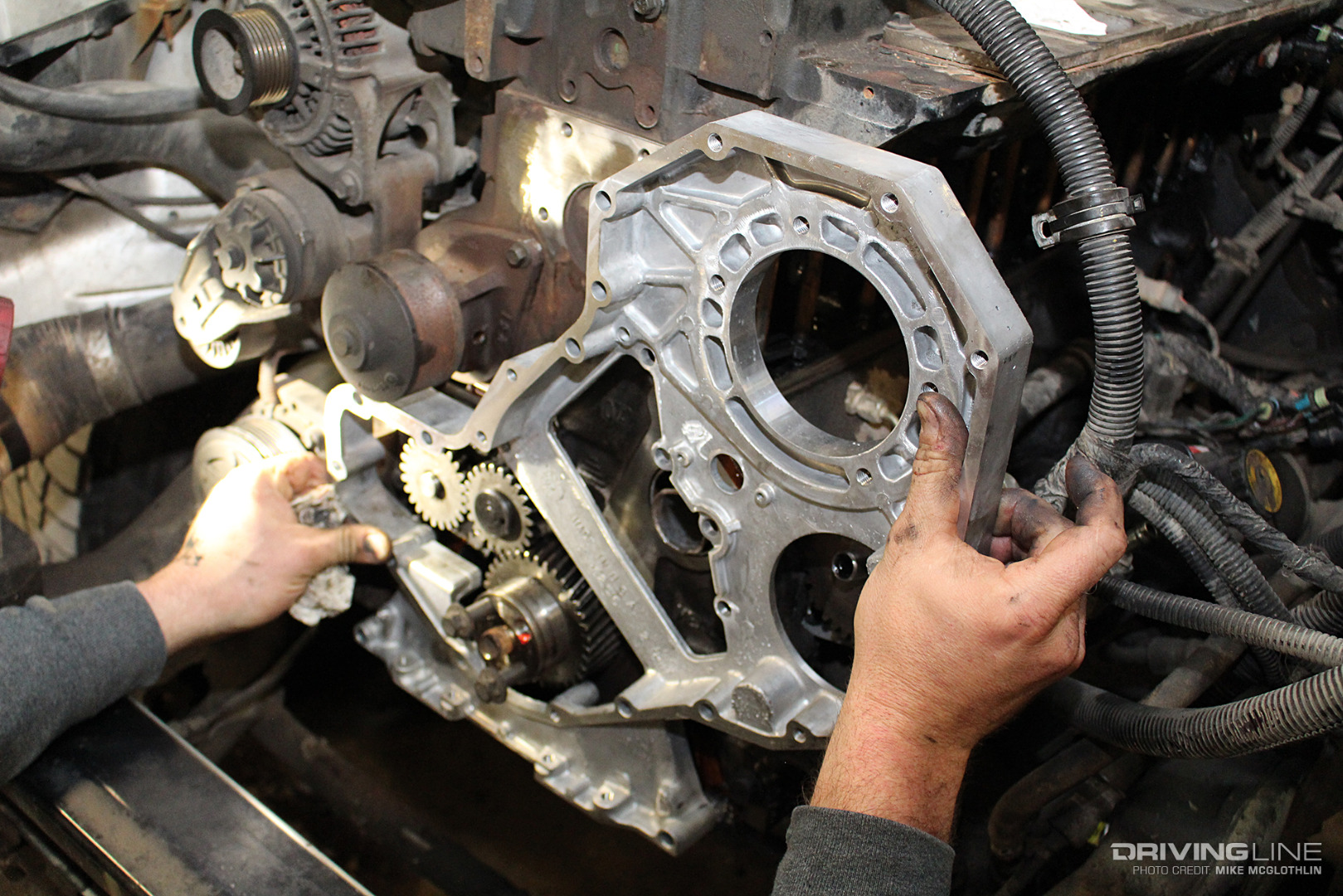 Cummins Bosch P7100 Gear Housing