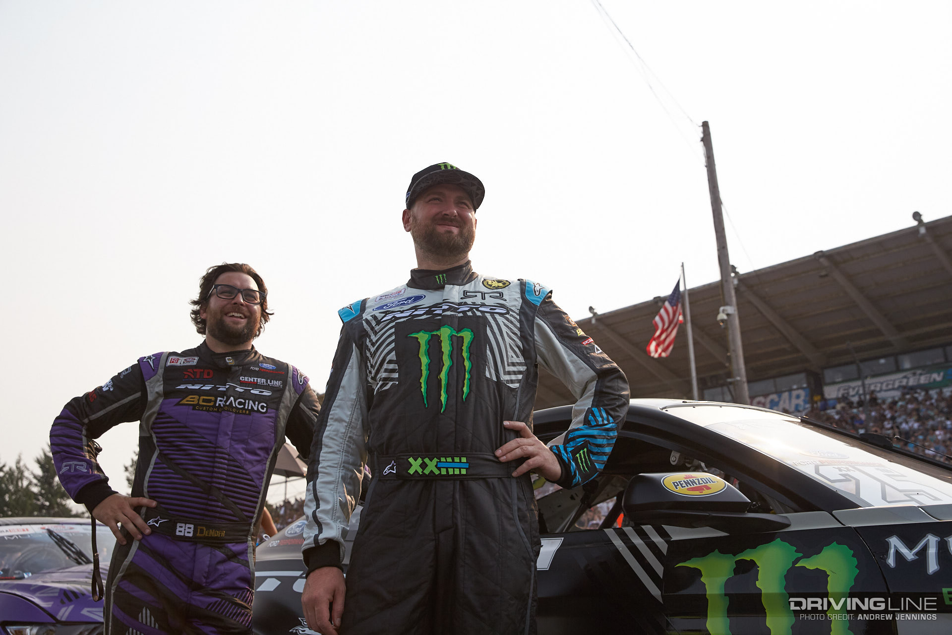 Chelsea DeNofa and Vaughn Gittin Jr.
