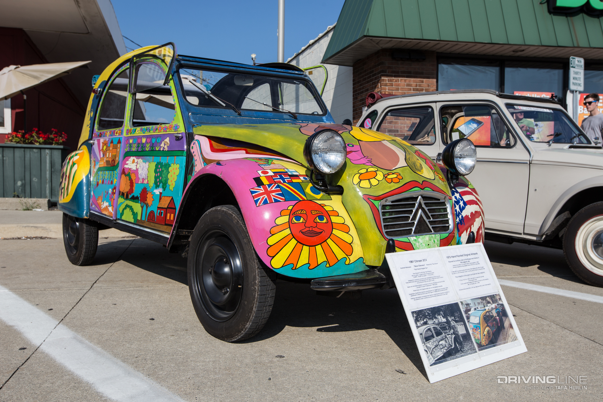 Peace Love and Hippy Citroen