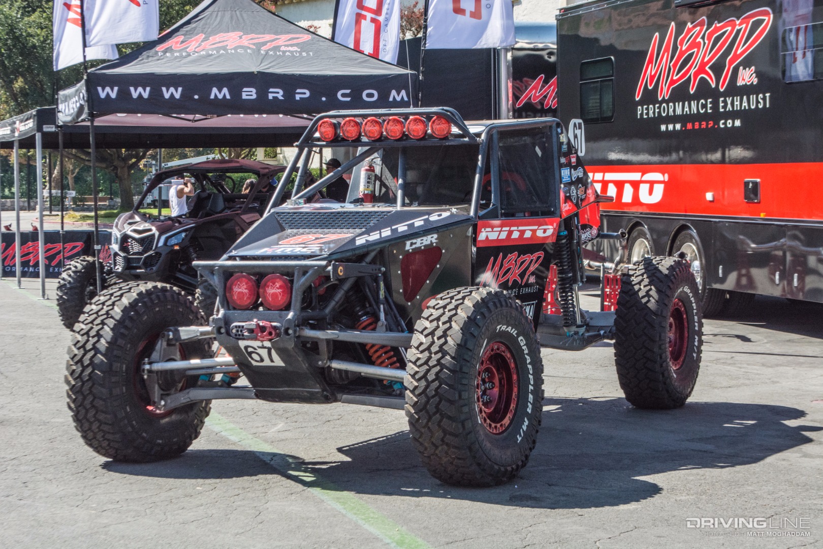 Loren Healy's Red Dragon Ultra 4 race car