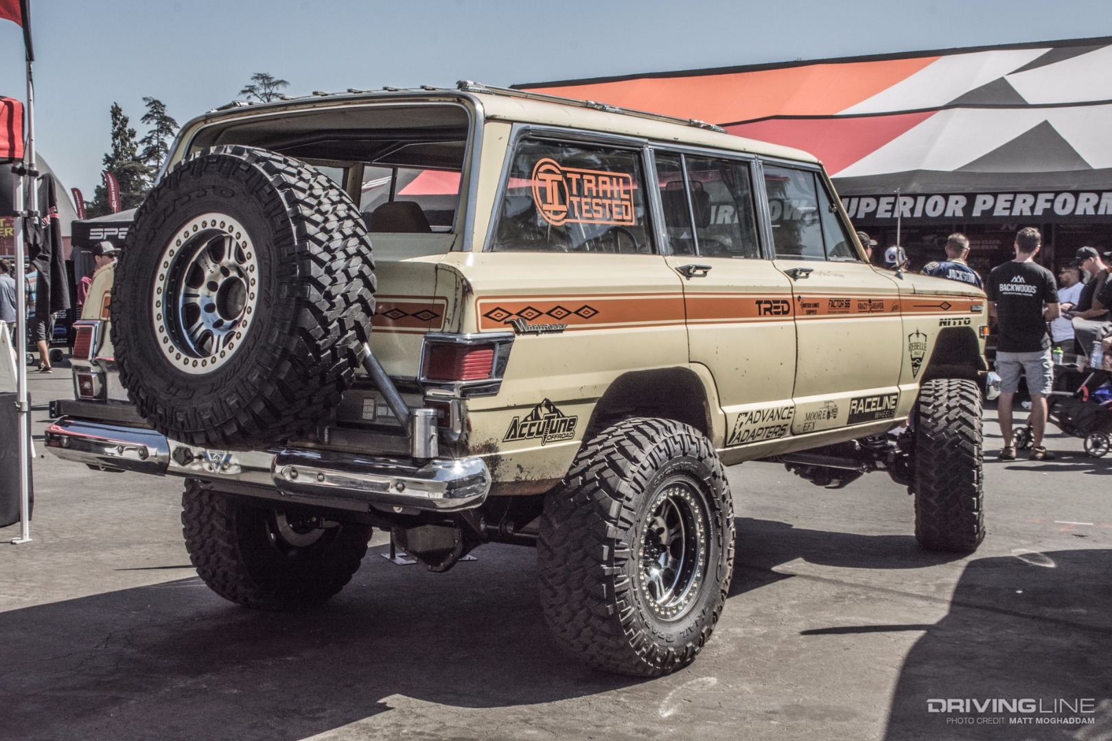 The 1969 Jeep Wagoneer on Nitto Trail Grapplers