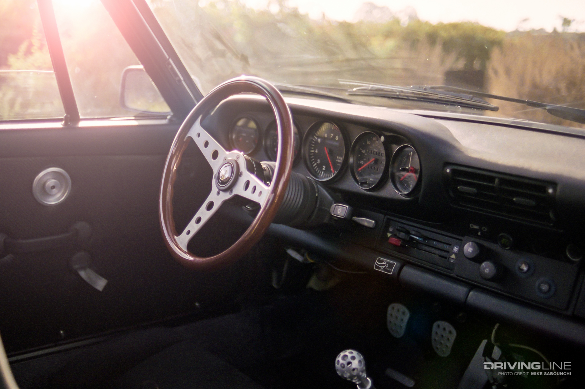 Interior 1987 Porsche 3.2 Carrera - Philip Cheng