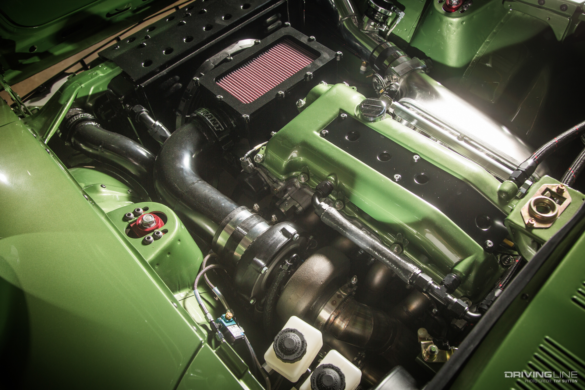 Gas Monkey Garage Datsun 280Z with Big Mike: SR20 engine