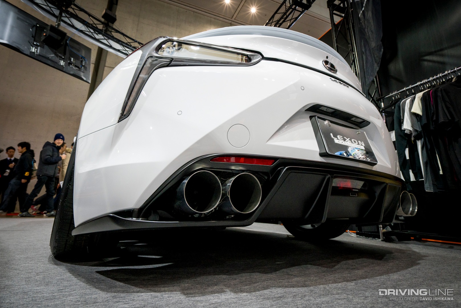 Lexon Lexus LC 500 lower diffuser