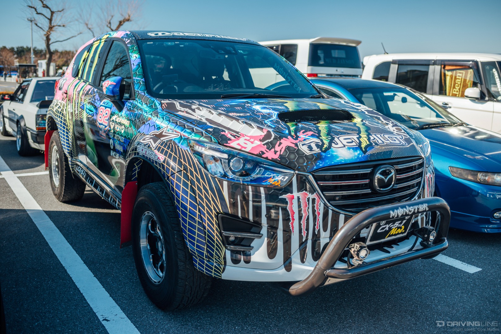 Tokyo Auto Salon Parking Lot Mazda CX-5 front