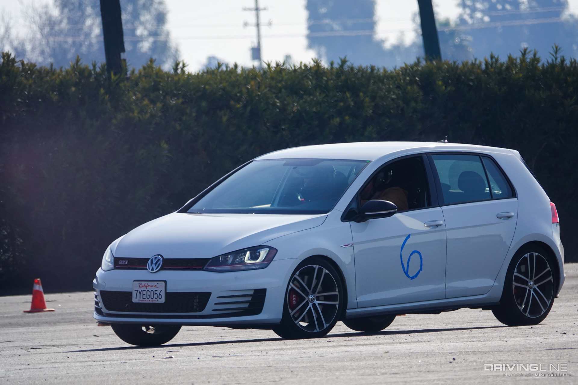 Golf GTI racing left side