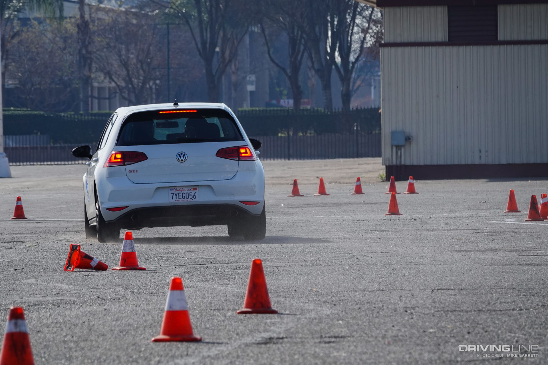 Golf GTI rear racing