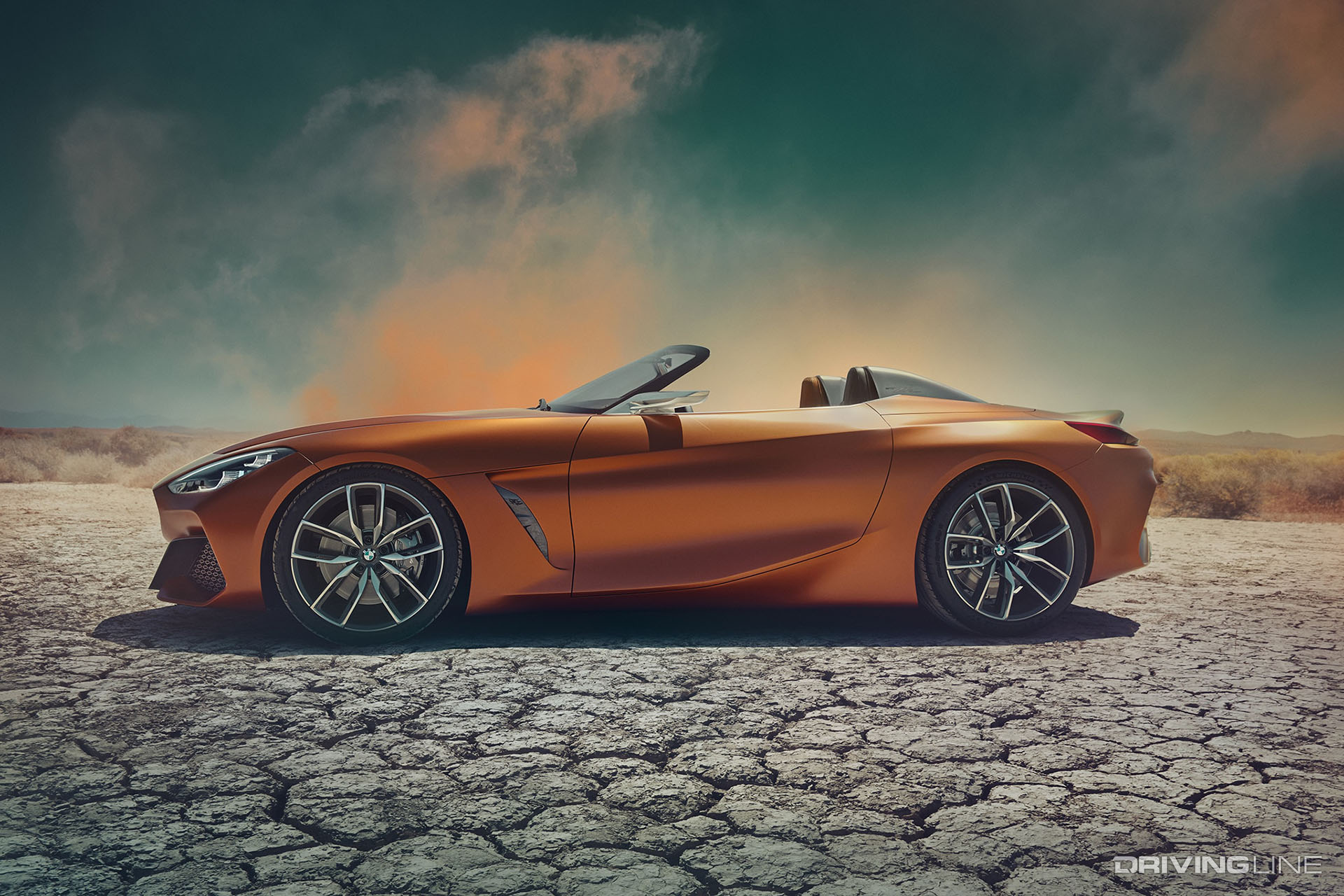bmw concept z4 side