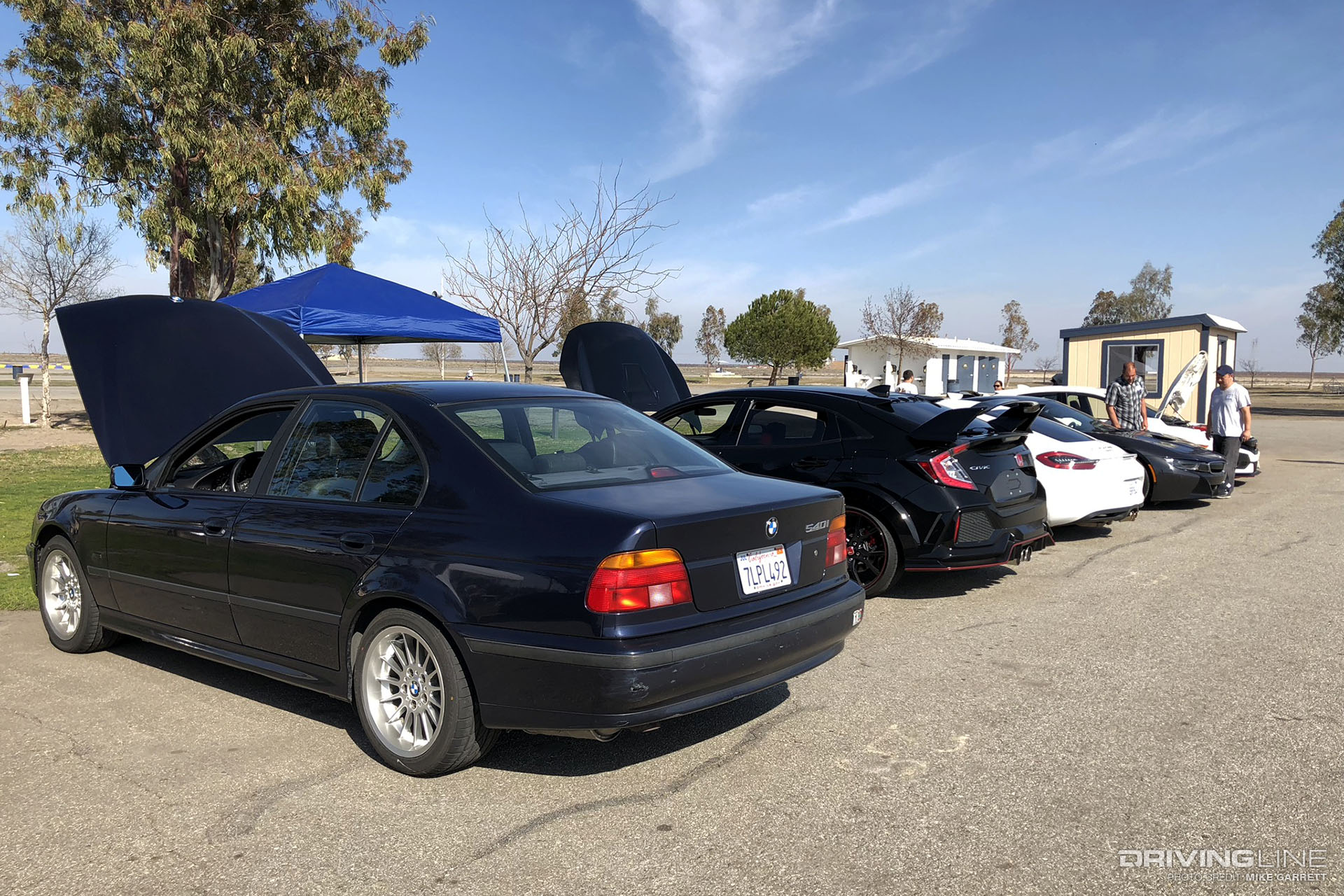 Performance Driving Clinic Parked Rear