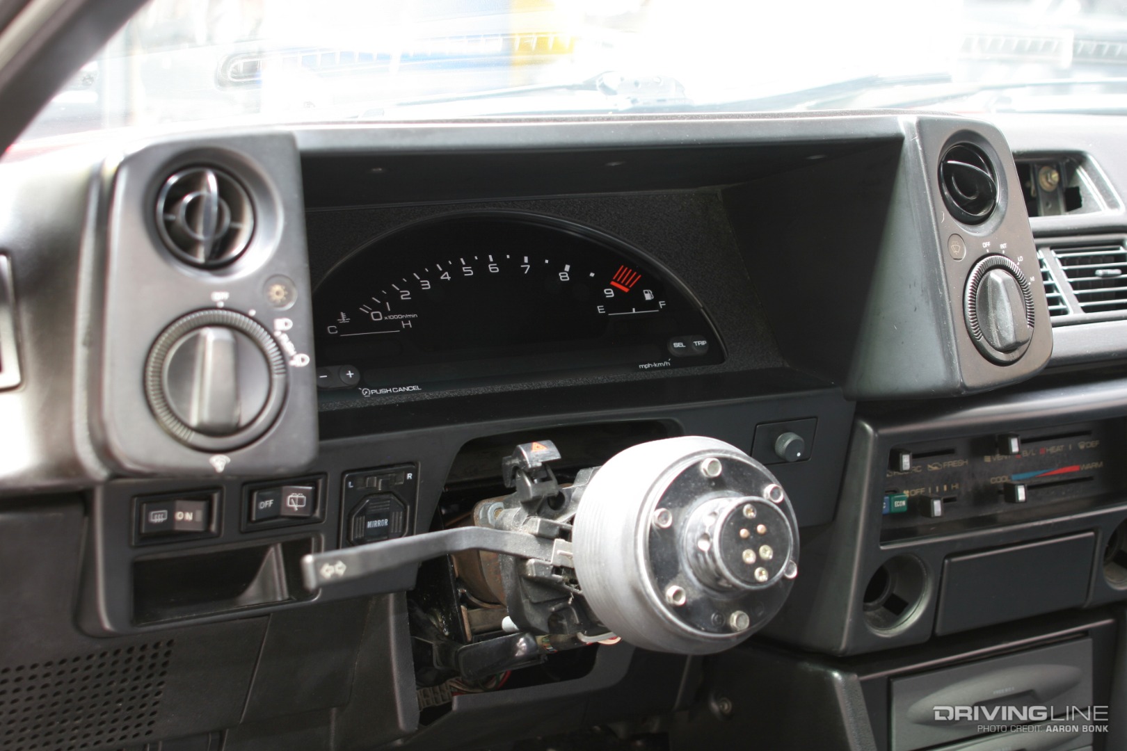 AE86 Corolla Meets Honda Persuasion Dashboard