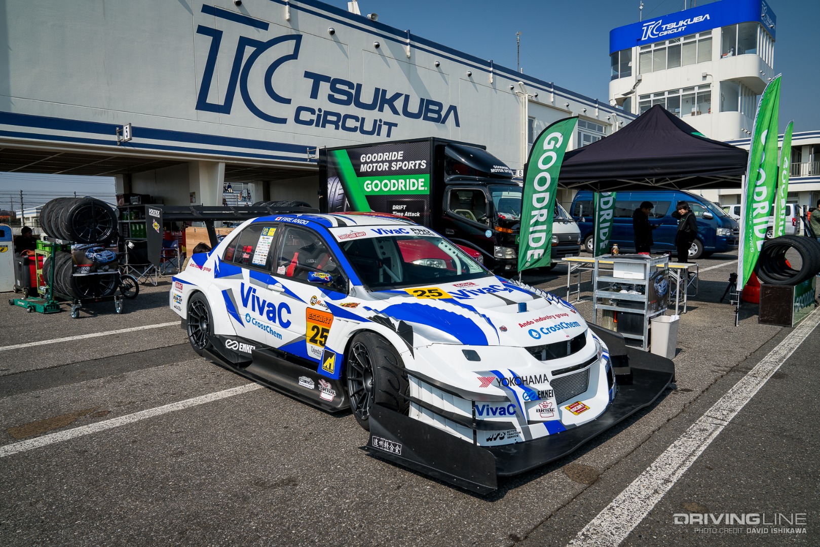 Tsukuba Time Attack White Pits