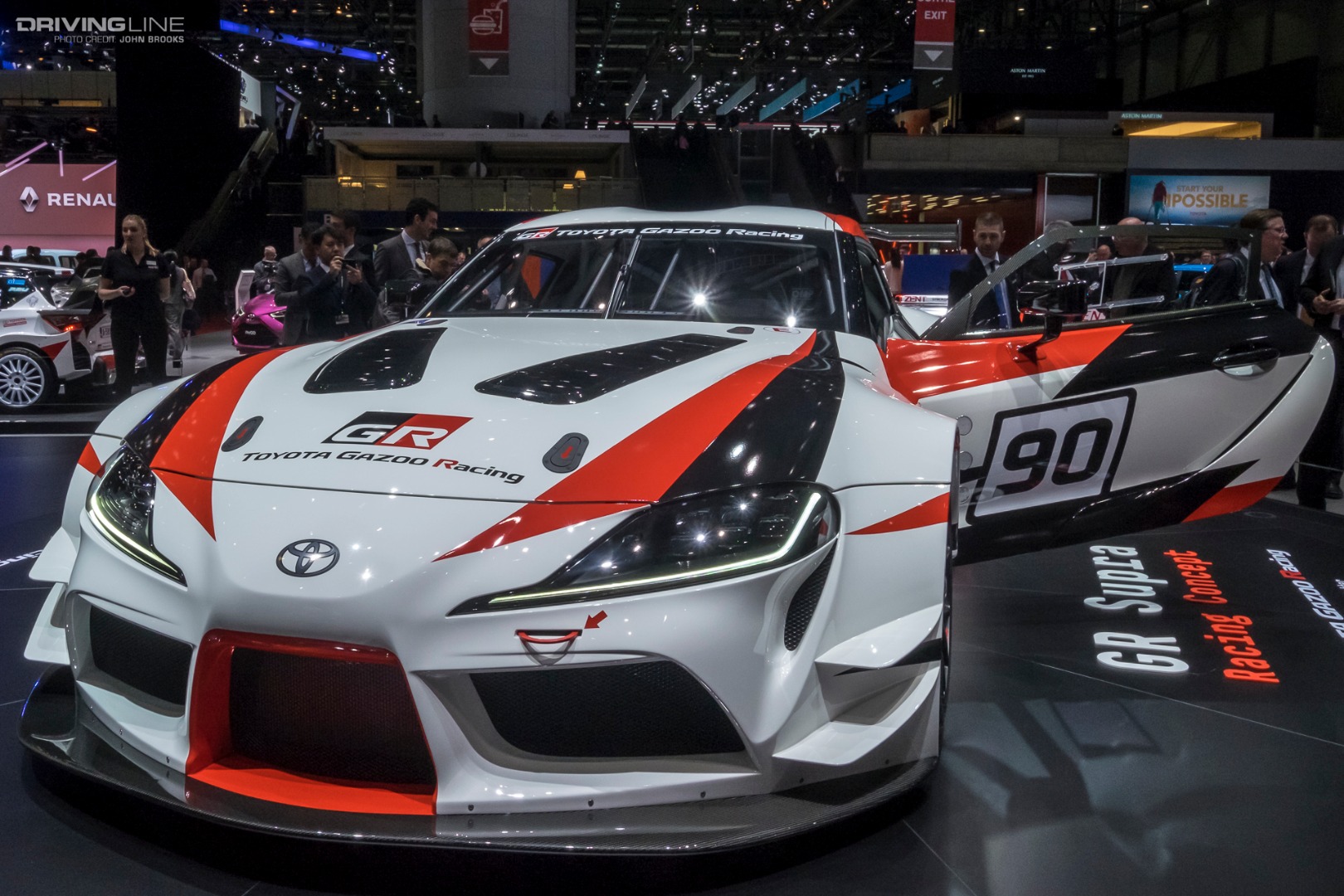 Geneva International Motor Show 2018 Supra Door Open