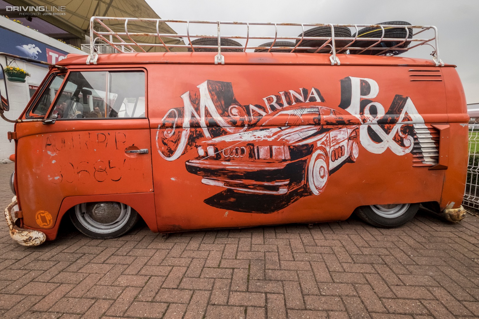 Volksworld VW Van Orange
