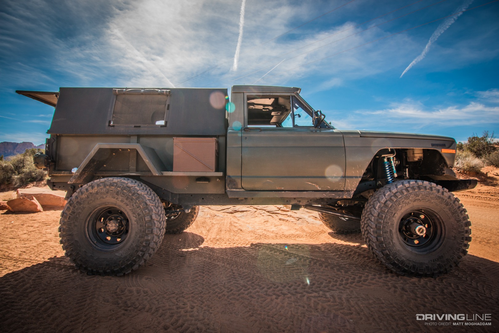 Komodo is running on 40-inch Nitto Trail Grapplers