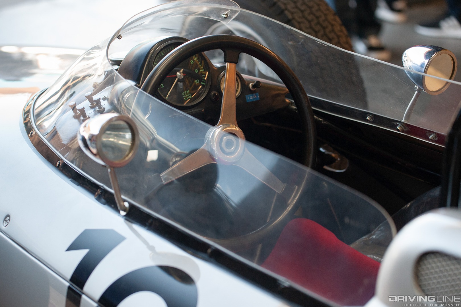 Luftgekuhlt 5 no. 10 Porsche 804 Dan Gurney race winner cockpit