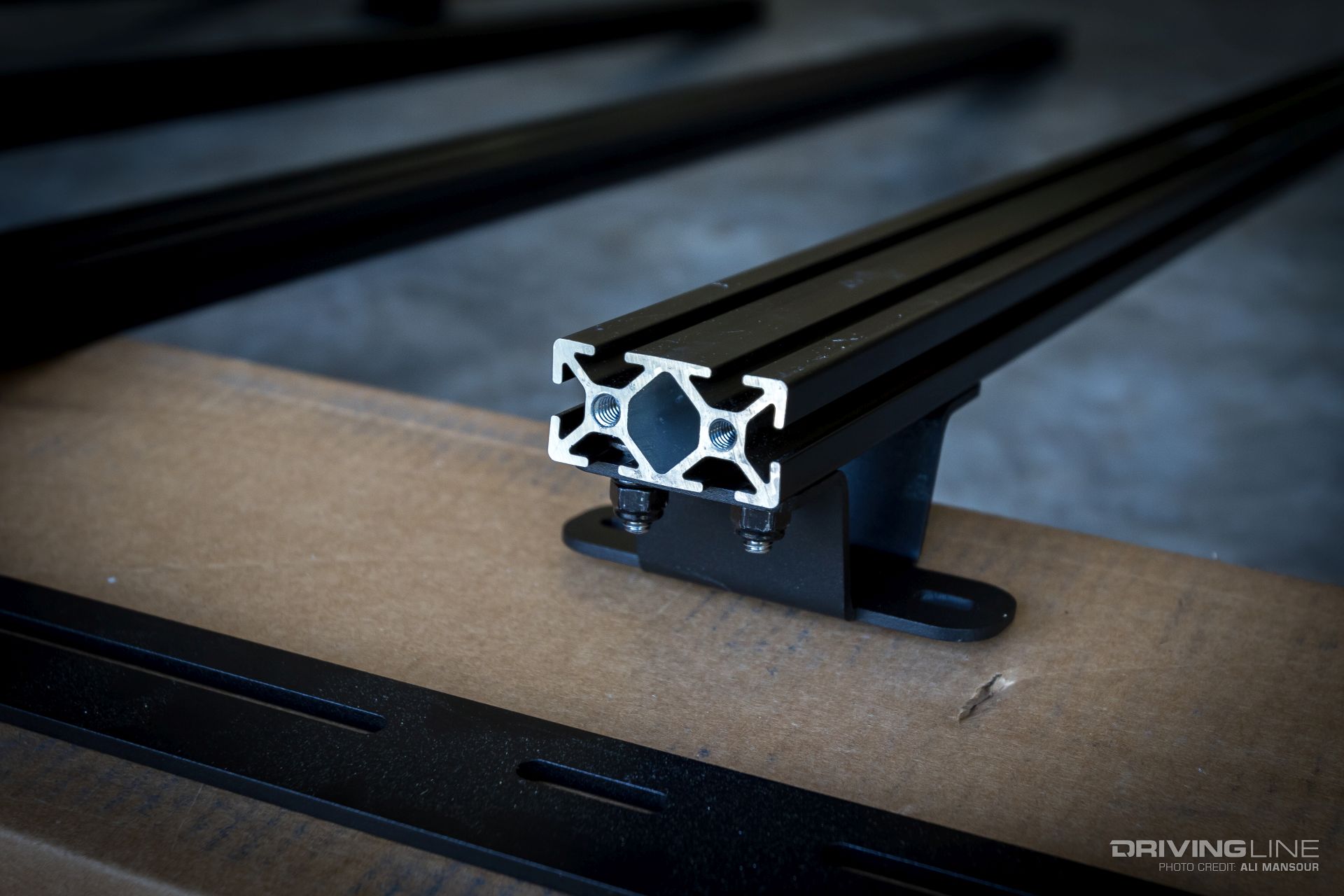 prinsu-toprac-tacoma-roof-rack-are-cx-top-cvt-tent Bars on Truck