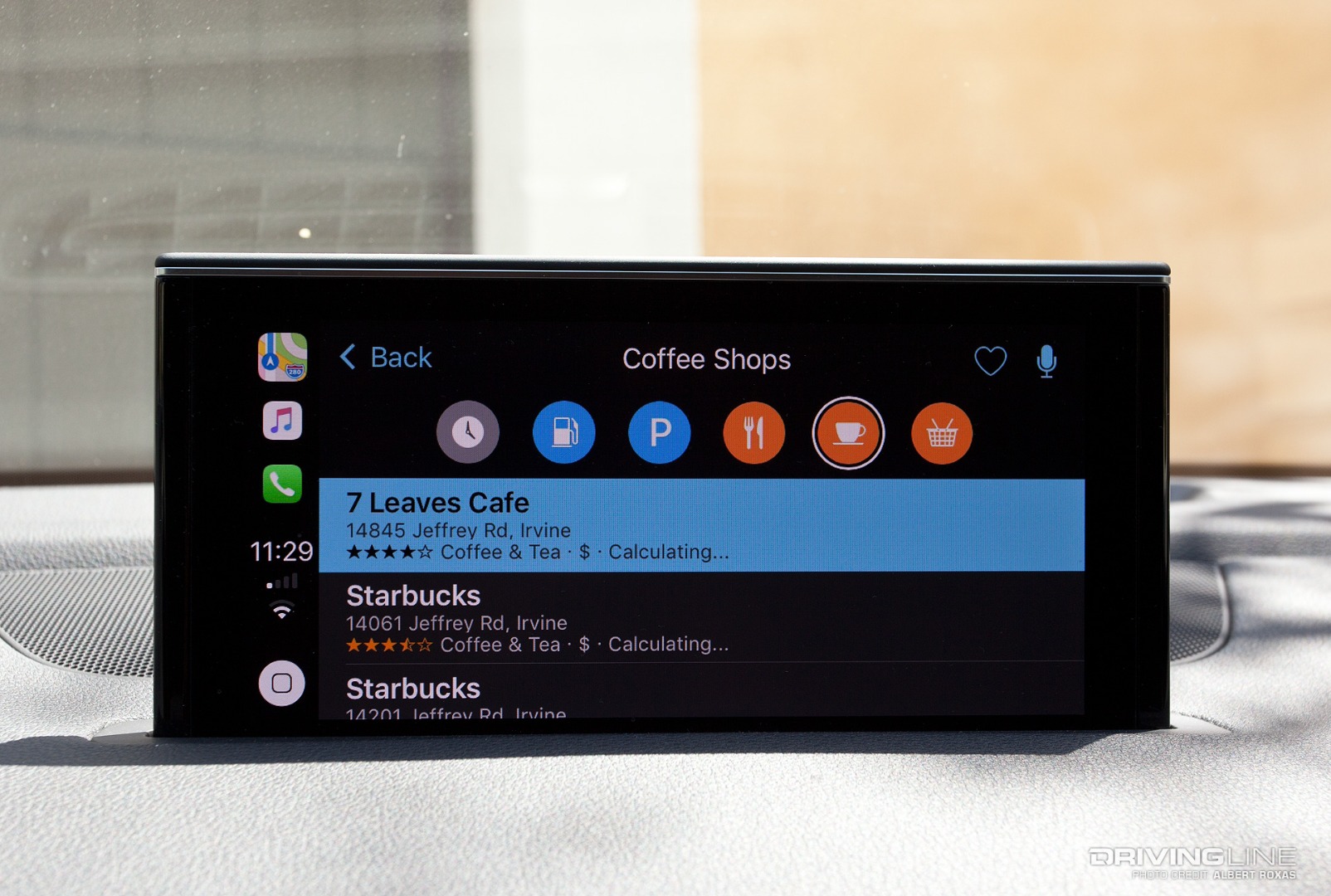 Apple CarPlay Restaurants