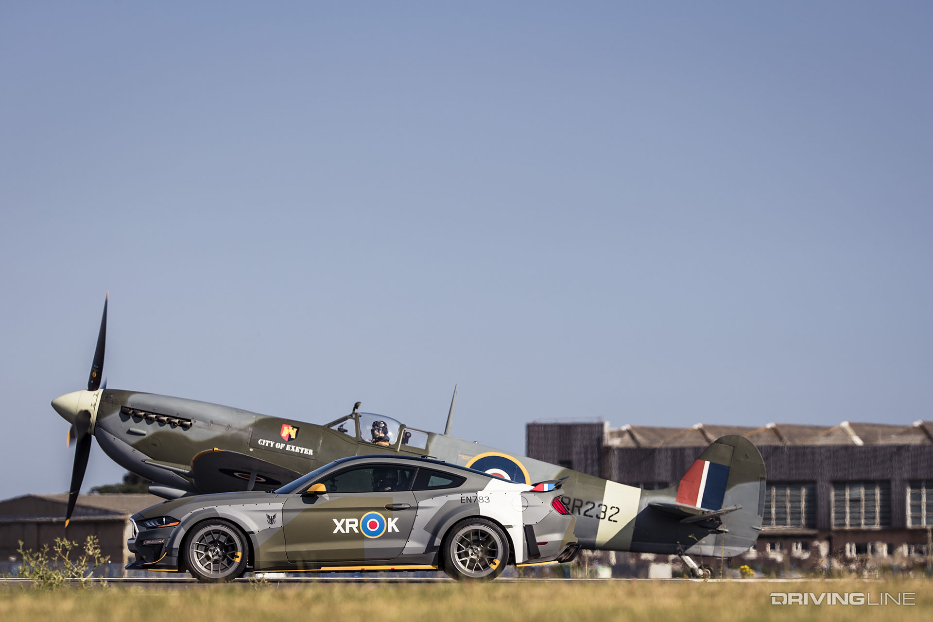 Eagle Squadron Mustang Spitfire and Mustang