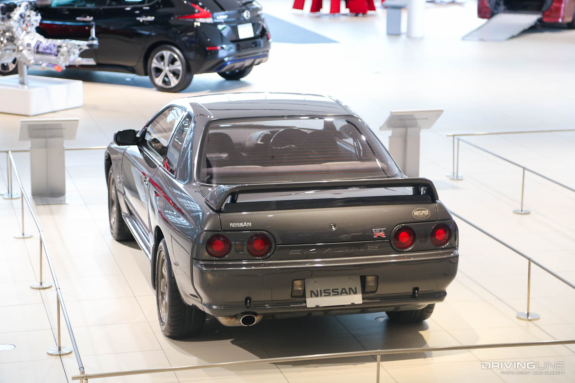 Nissan Skyline GT-R R32 Gray Rear