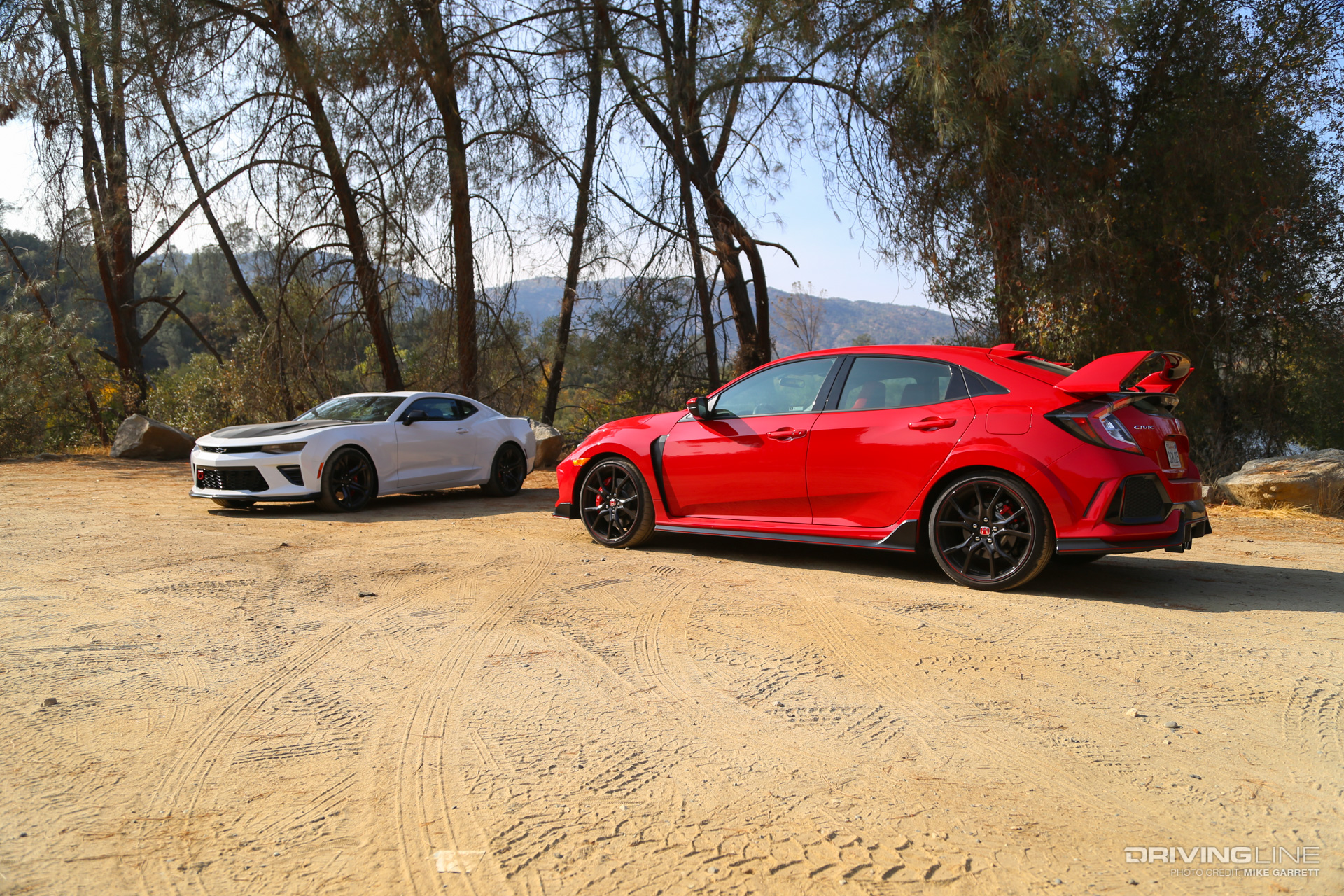 Honda Civic Type R with Camaro SS