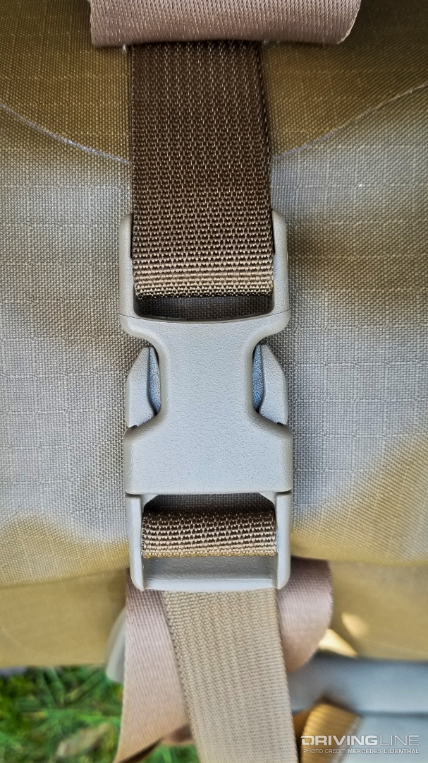 Watershed Chatooga Duffel bag clasp detail