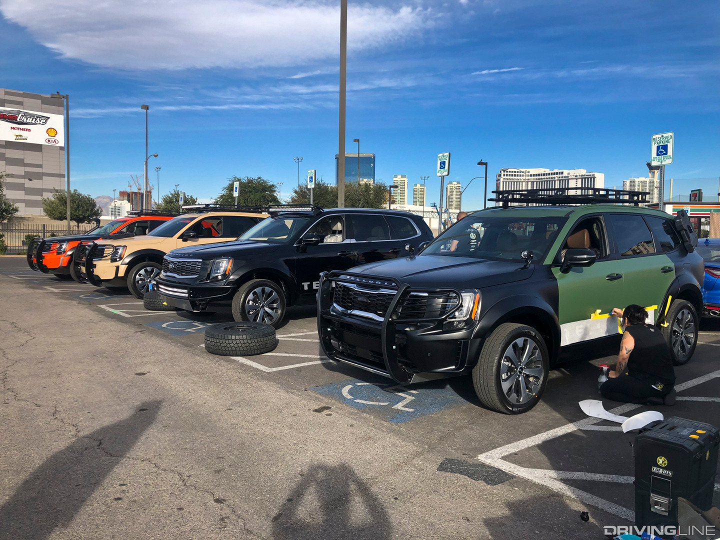 2018 SEMA Kia Tellurides