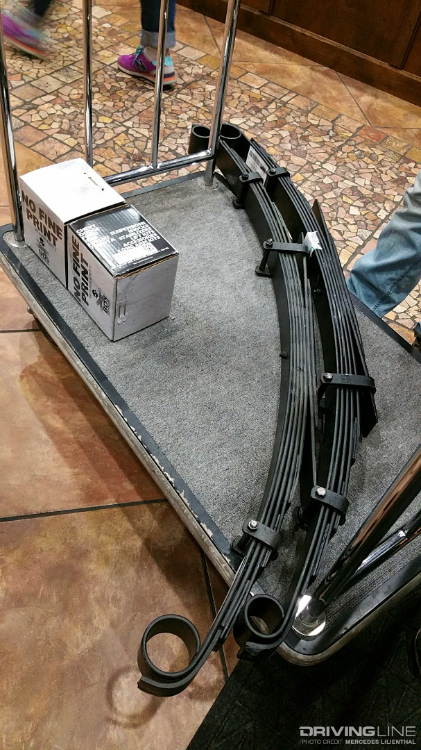 Not your typical hotel luggage