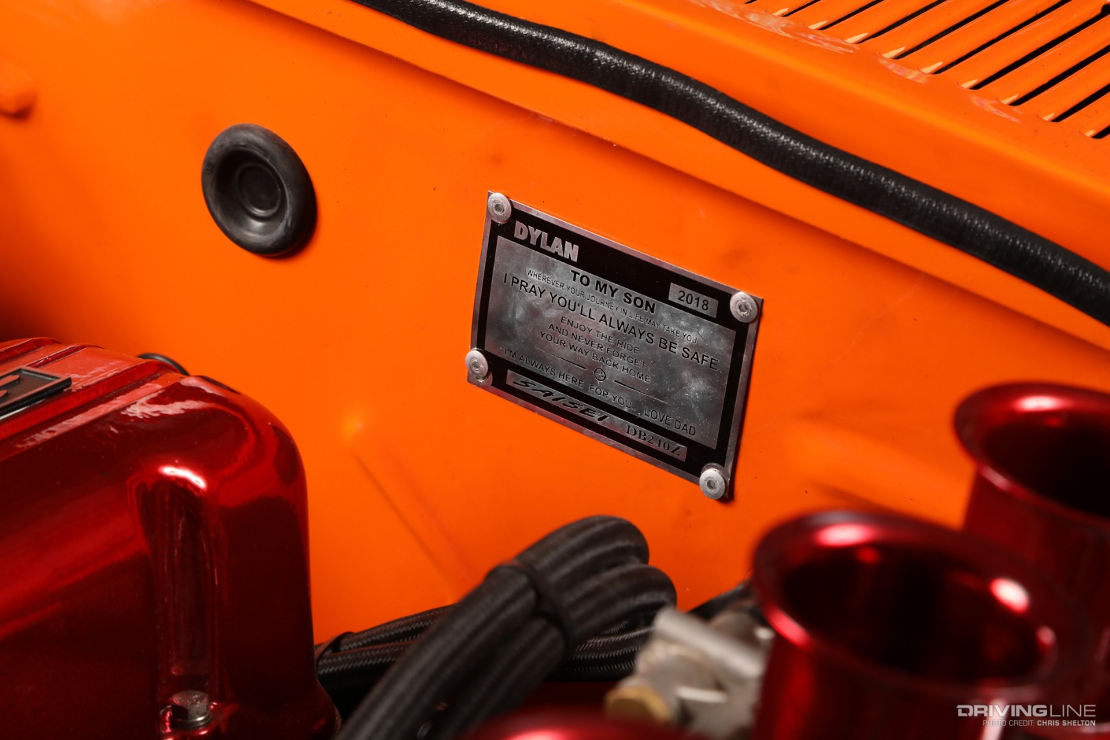 Reborn Datsun Z Engine Bay