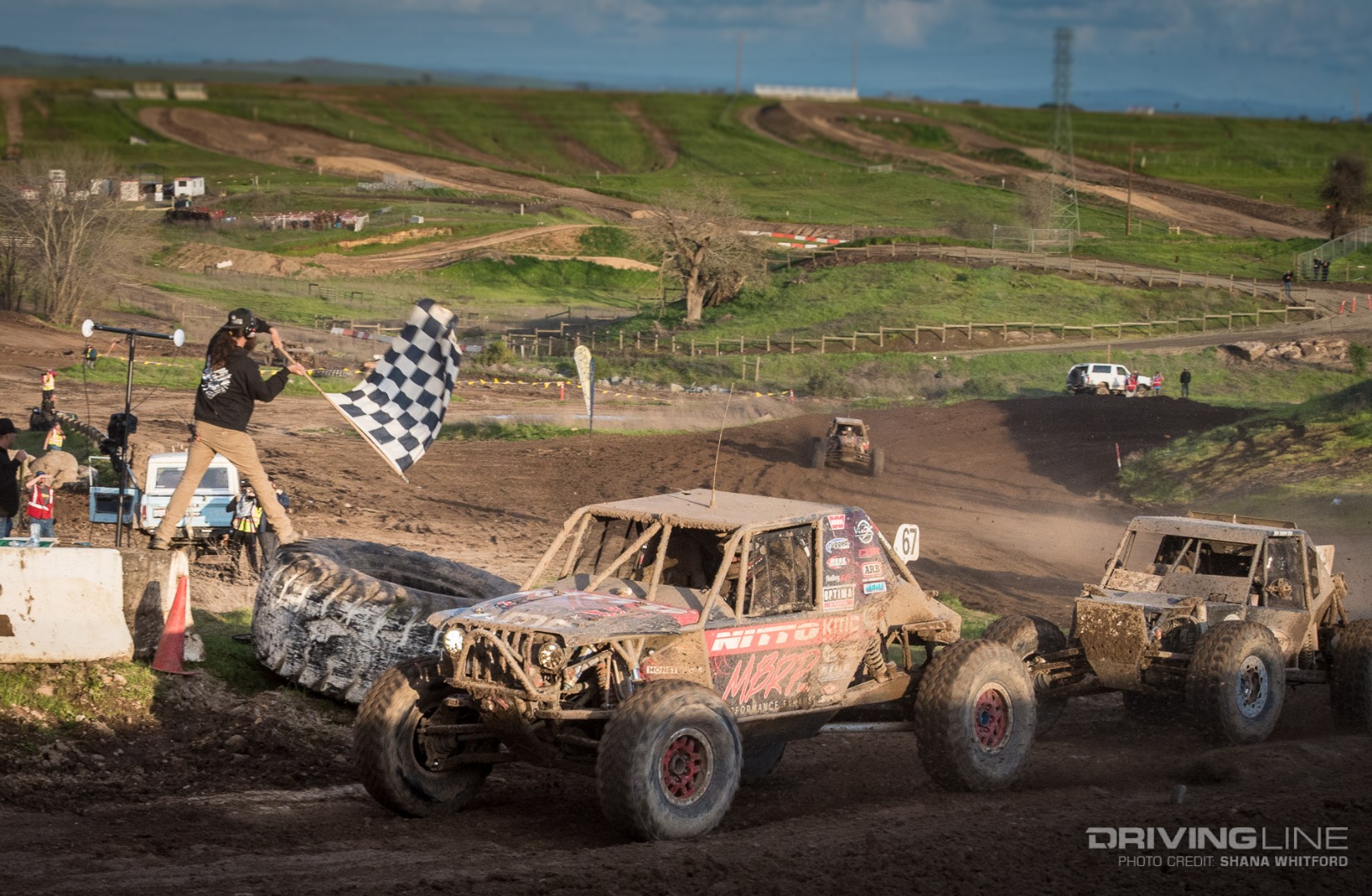 Loren Healy Winning at the 2019 Ultra4 MetalCloak Stampede