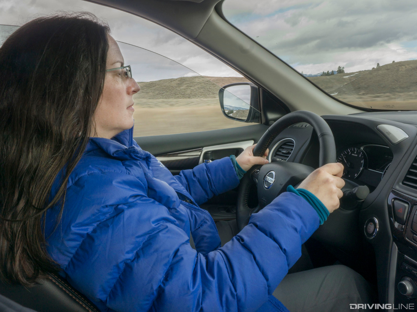 Driving the Nissan Pathfinder Rock Creek