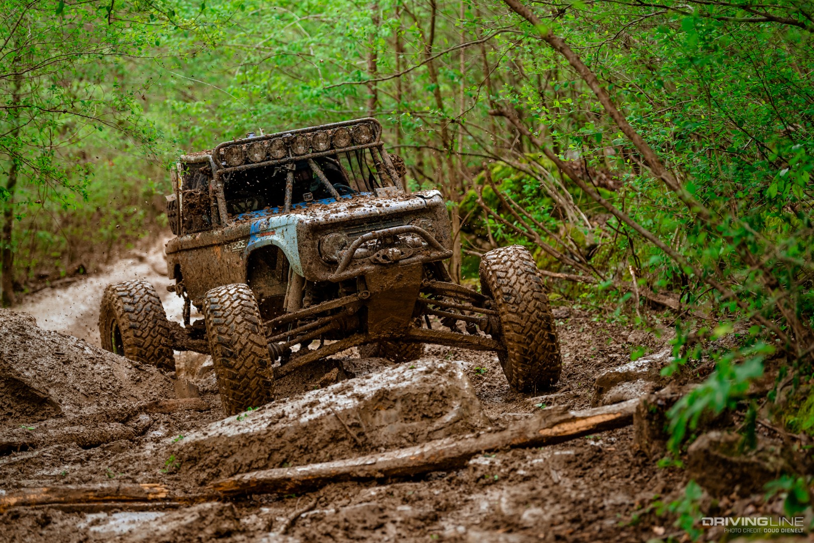 Vaughn Gittin Jr. Racing in the Ultra4 Tear Down in Tennessee
