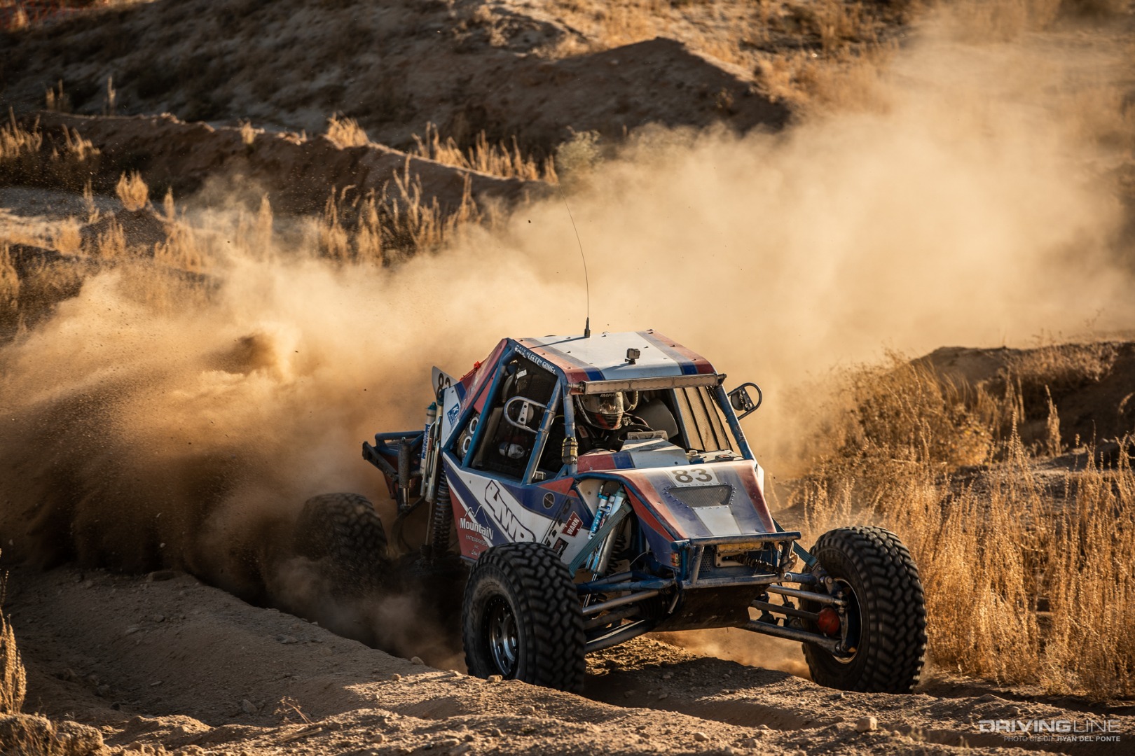 Raul Gomez in the Ultra4 El Rey de las Bajas