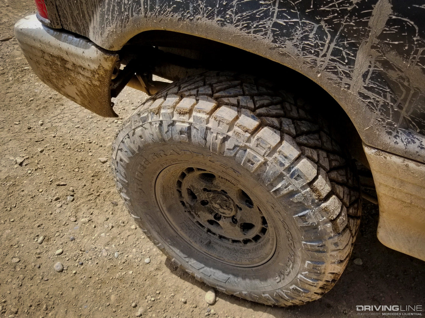 My Nitto Ridge Grapplers after their first off-road test