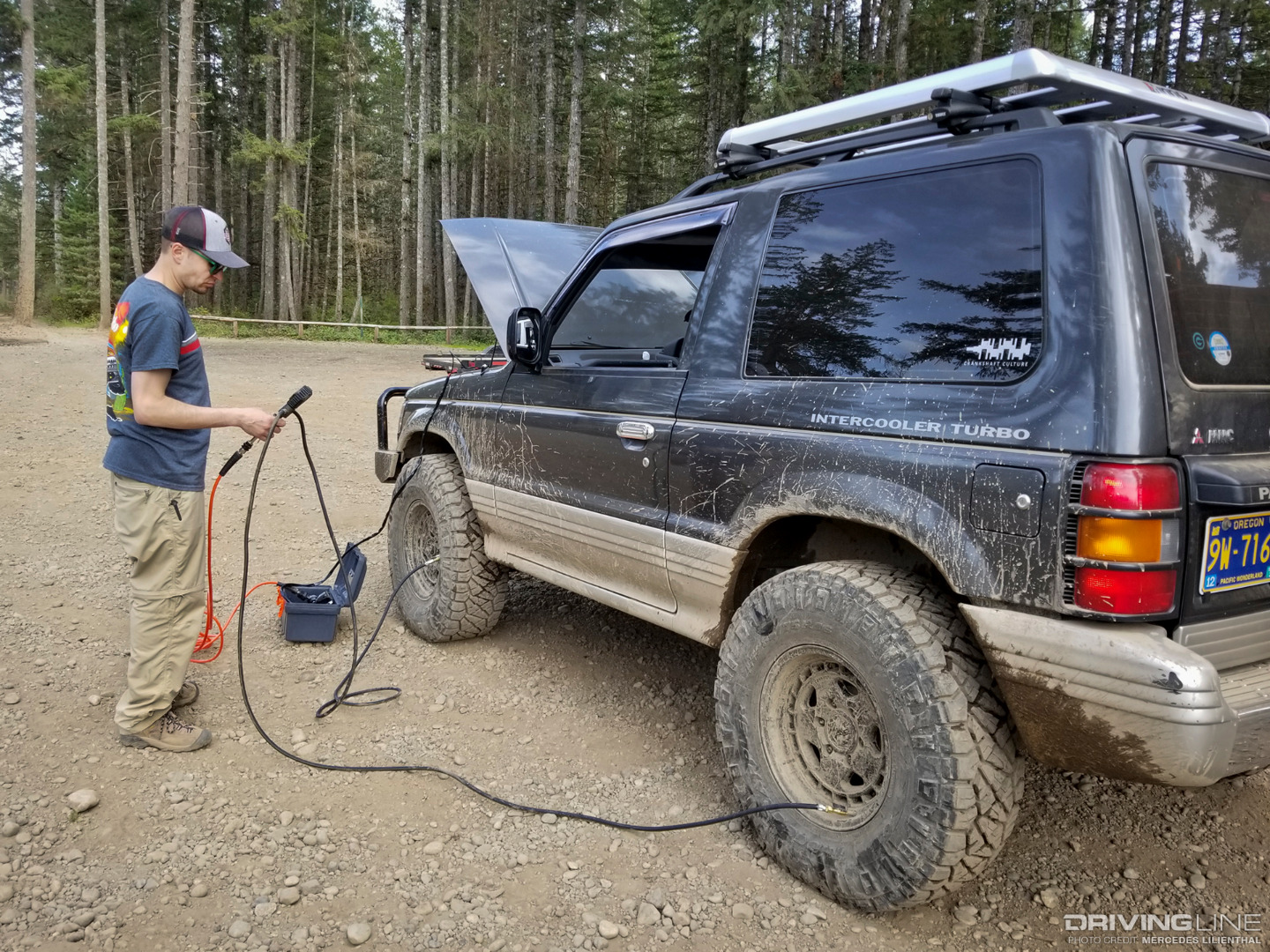 Airing up Nitto Ridge Grapplers
