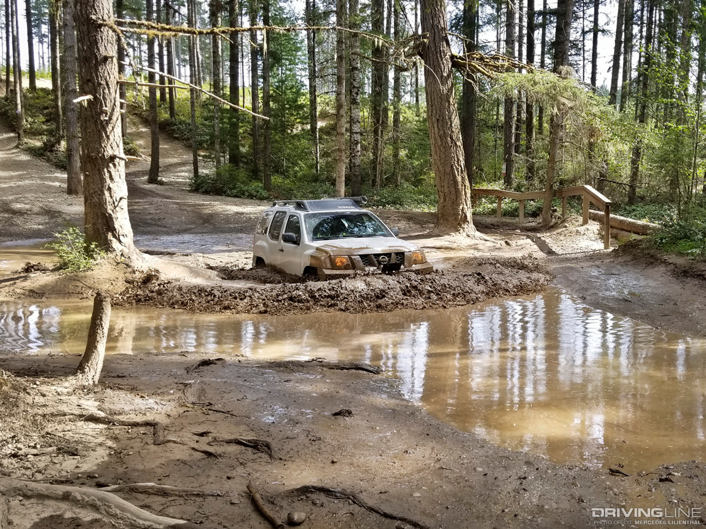 Nissan Xterra in Tahuya mud bog