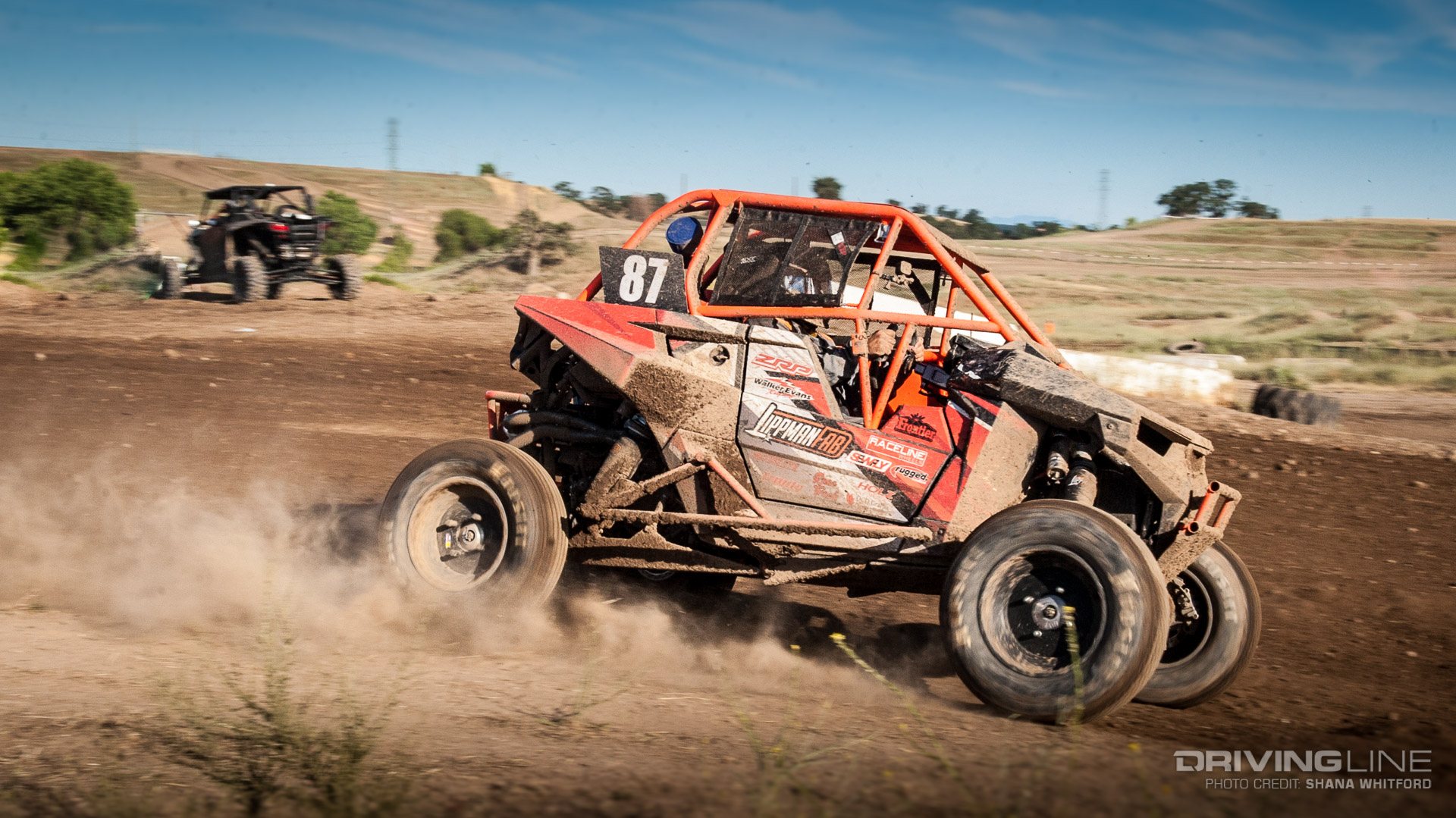 Matt Lippman racing his UTV 1000 Pro vehicle
