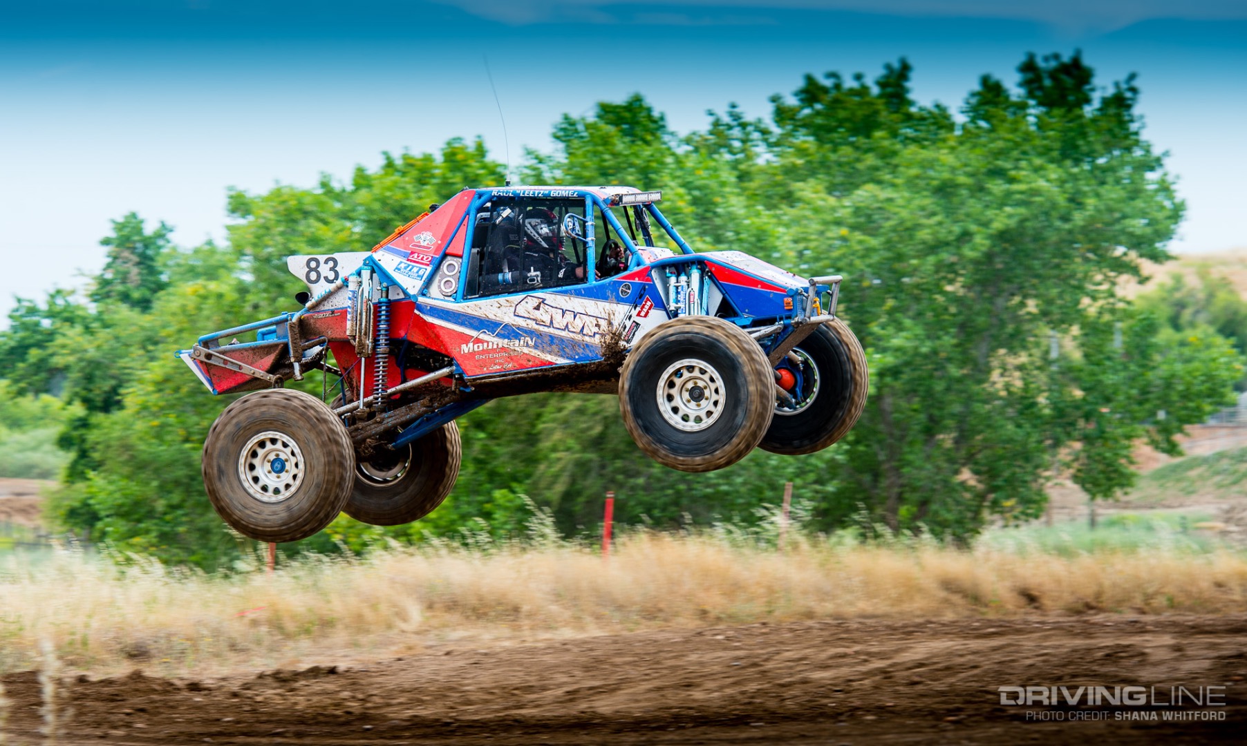 Raul Gomez racing his 4400 vehicle